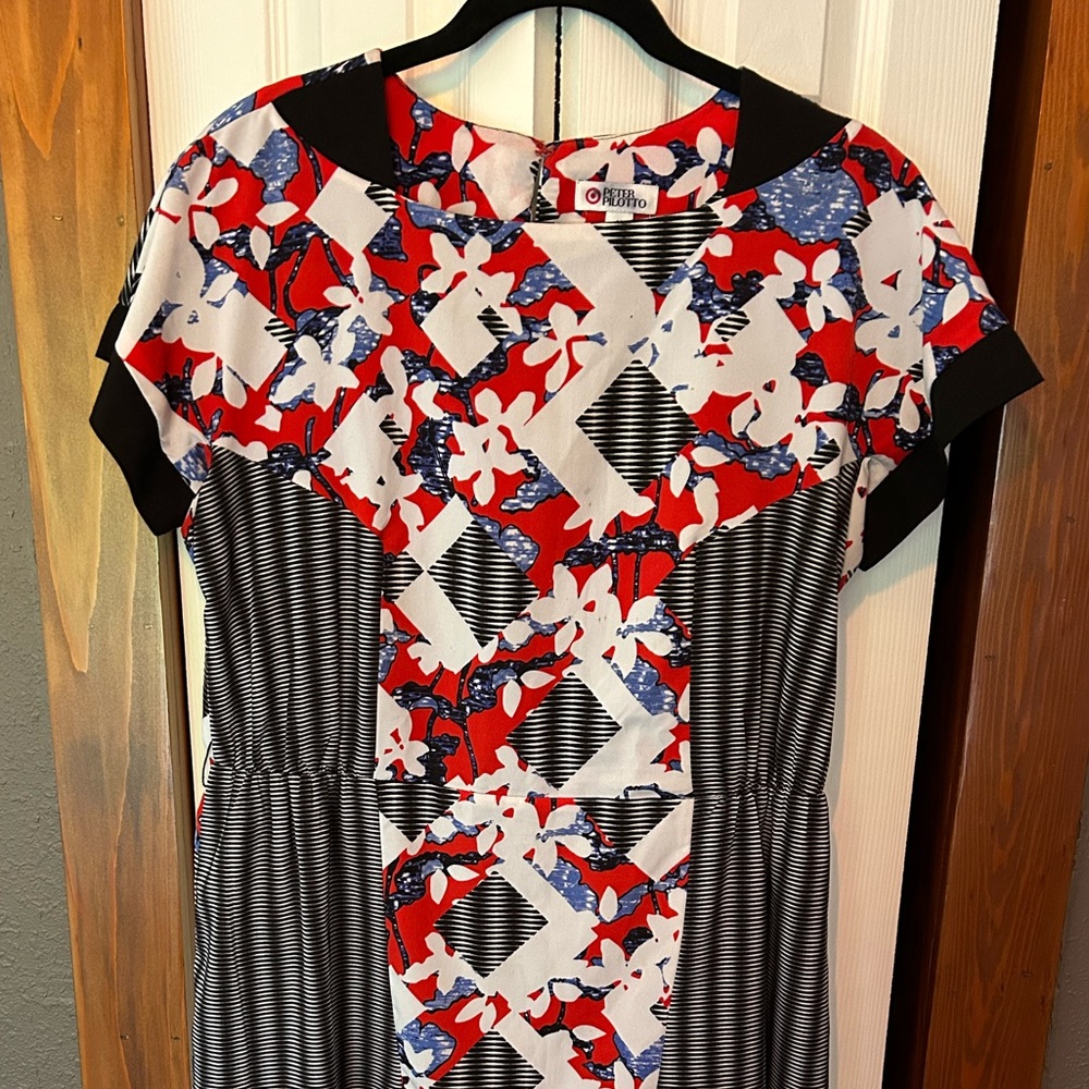 Peter Pilotto for Target fit & flare dress colorful dress